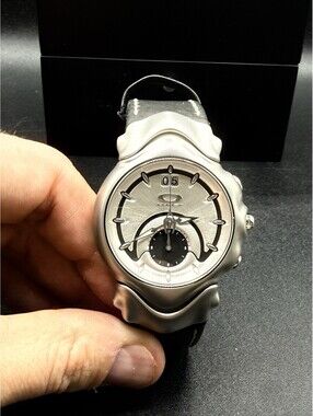 Oakley Judge Honed/Sunburst White Dial Watch